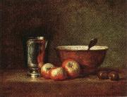 jean-Baptiste-Simeon Chardin Still Life painting